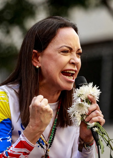🚨 🇺🇸 🇻🇪 BREAKING: America's Communist Party has called the Venezuelan opposition forces "terrorists, traitors, and foot soldiers of the ruling elite."