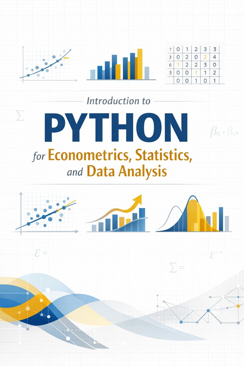 📌📚Python is a versatile programming language that is widely used for econometrics, statistics, and data analysis.  pyoflife.com/introduction-t…
#DataScience #pythonprogramming #MachineLearning #statistics #DataAnalytics #ArtificialInteligence #economics #datavisualizations