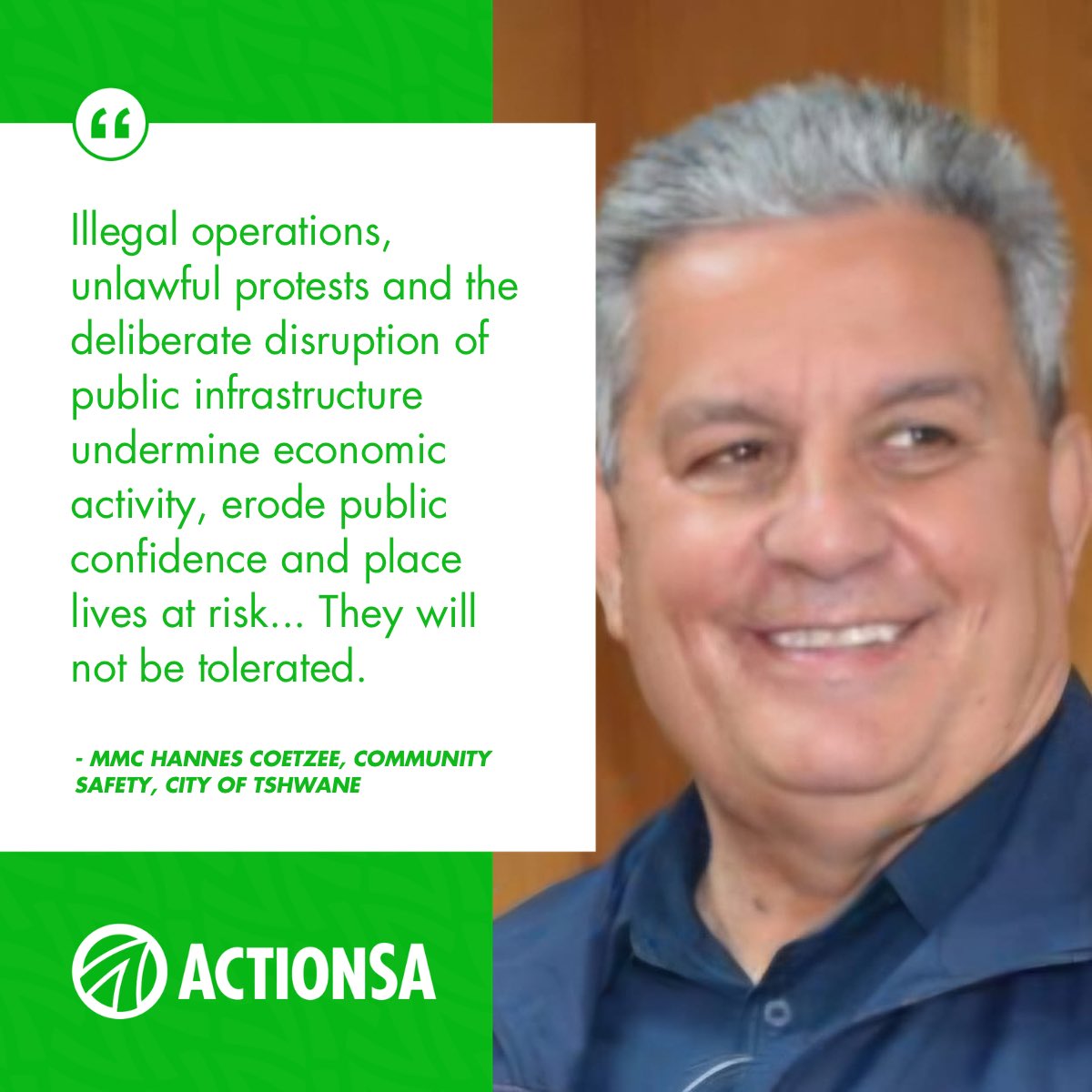 #LetsFixTshwane #ServiceDelivery
