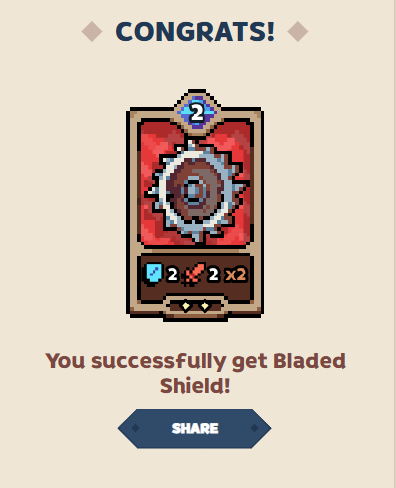 I just got a Bladed Shield in <a href="/neura_knights/">Neura Knights</a> ⚔️

The realm awaits brave adventurers.

Claim yours before the gates close: 
neuraknights.gg/?startparam=er…