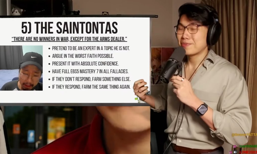 chrono732's tweet photo. ABSOLUTE CINEMA
@mrpokke just created a new logical fallacy term called "THE SAINTONTAS"
W MRPOKKE https://t.co/cDbmhhHrve