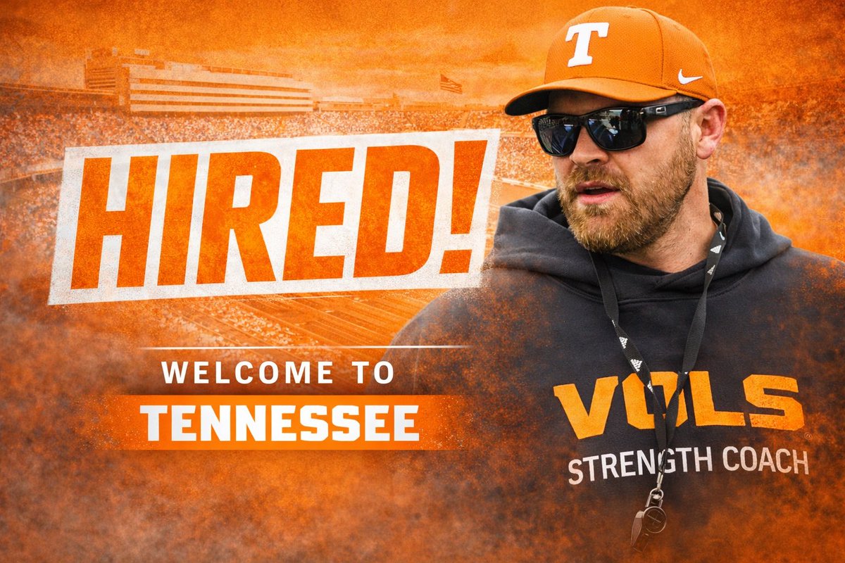 AustinPriceless's tweet image. JUST IN: Tennessee has hired National Champion strength coach Derek Owings from Indiana! A massive addition for @coachjoshheupel and @Vol_Football ⤵️⤵️⤵️

on3.com/teams/tennesse…