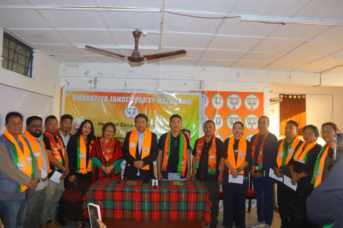 BJP Nagaland tweet media