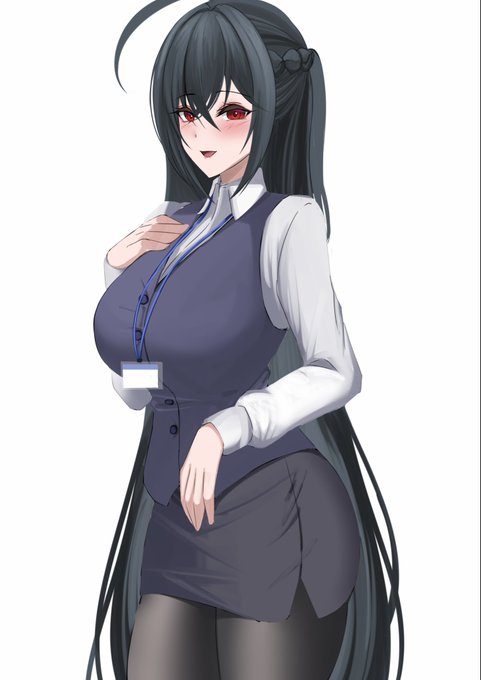 #アズレン 大鳳OL概念 こんな美人と社内恋愛したい