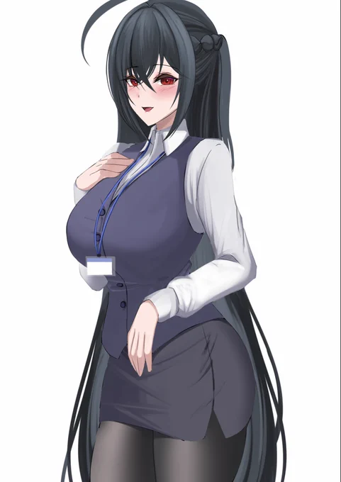 #アズレン 大鳳OL概念 こんな美人と社内恋愛したい