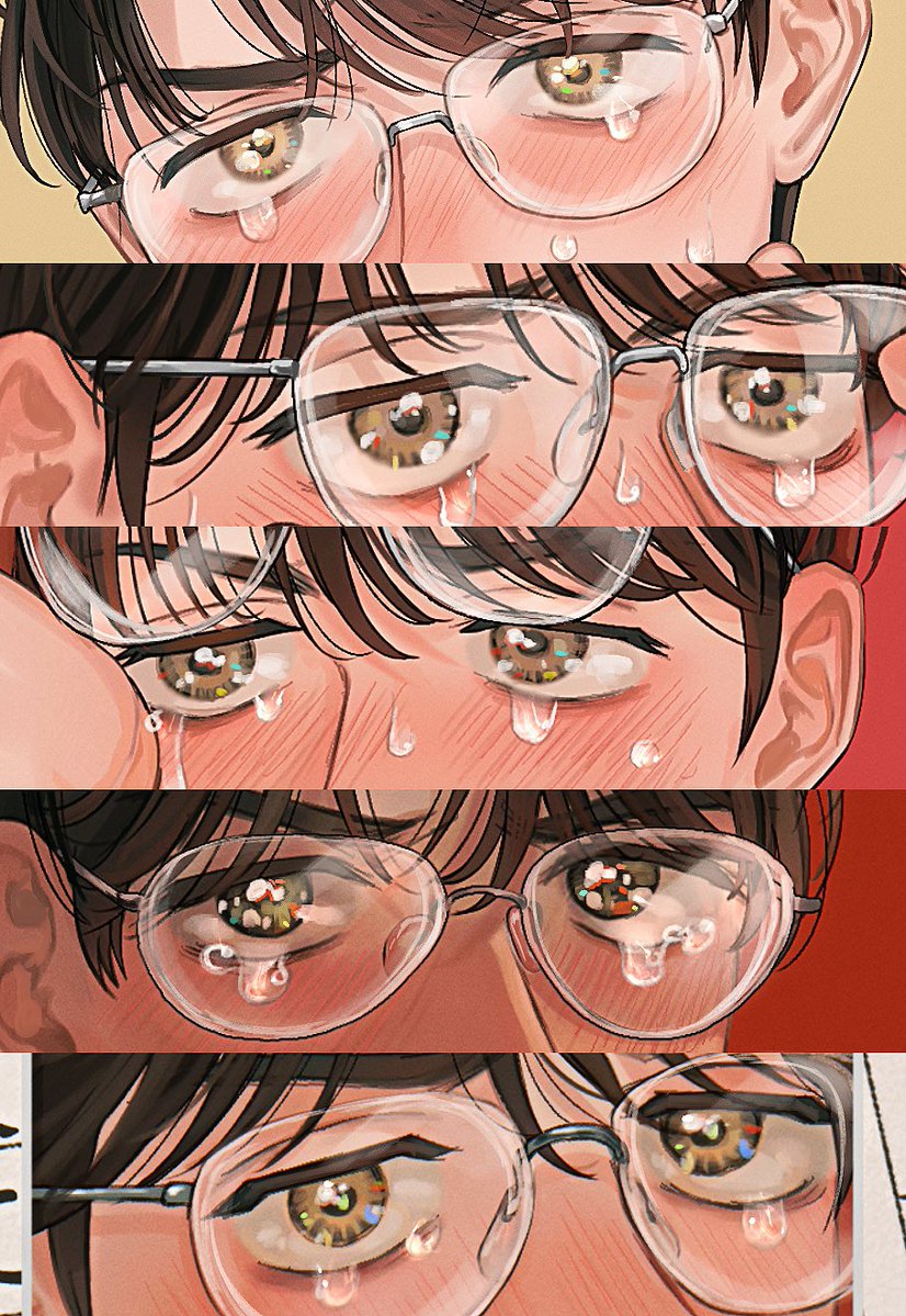 泣き顔（を描くのが）好きな気持ちが滲み出すぎている