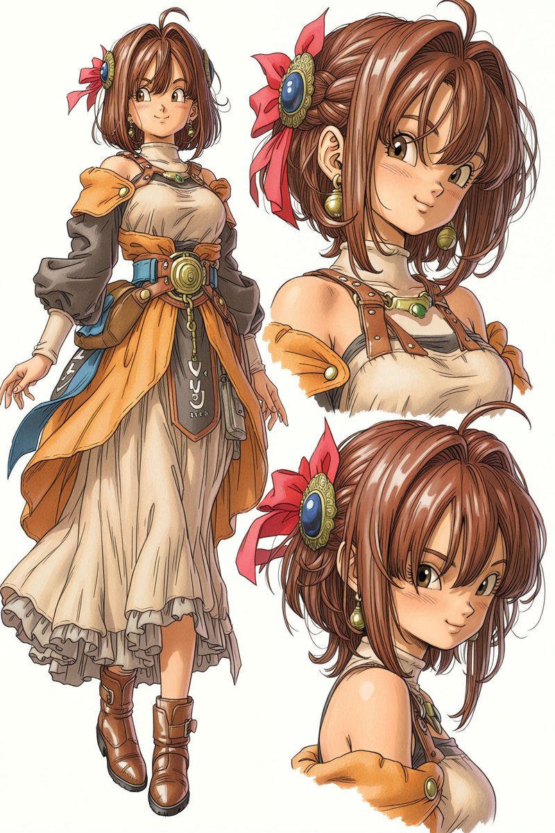 DaveX_GraphX's tweet photo. Des tests en mode Dragon Quest. https://t.co/RpePlEMTKN