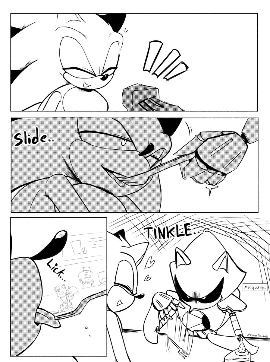 donnybruhhh's tweet photo. 🍰😛

#SonicTheHedgehog #Metalsonic #metonic https://t.co/OFlszTMxUx