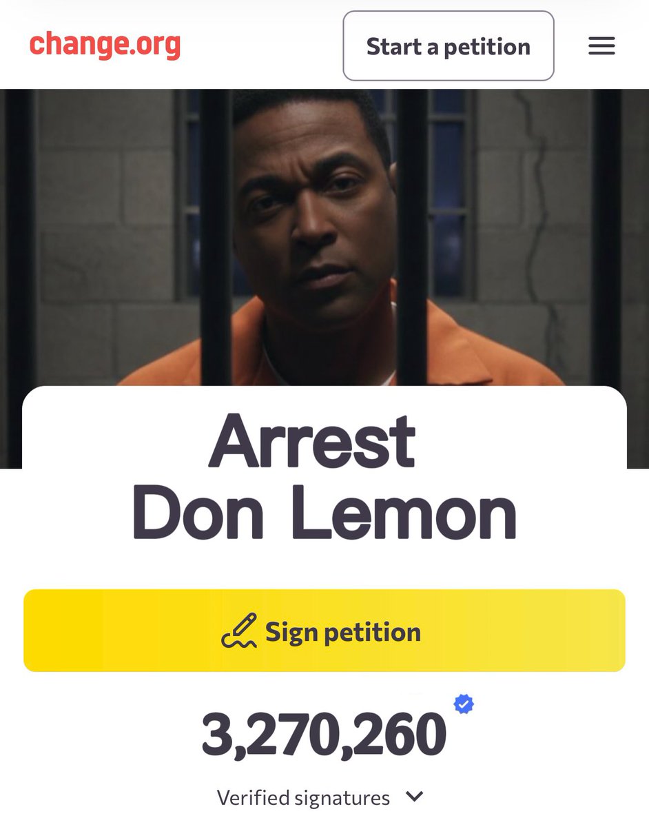 wrightcamx's tweet photo. ๐จ Public pressure continues to mount as millions of Americans demand the arrest of Don Lemon.
#ArrestDonLemon https://t.co/yBef59y8og