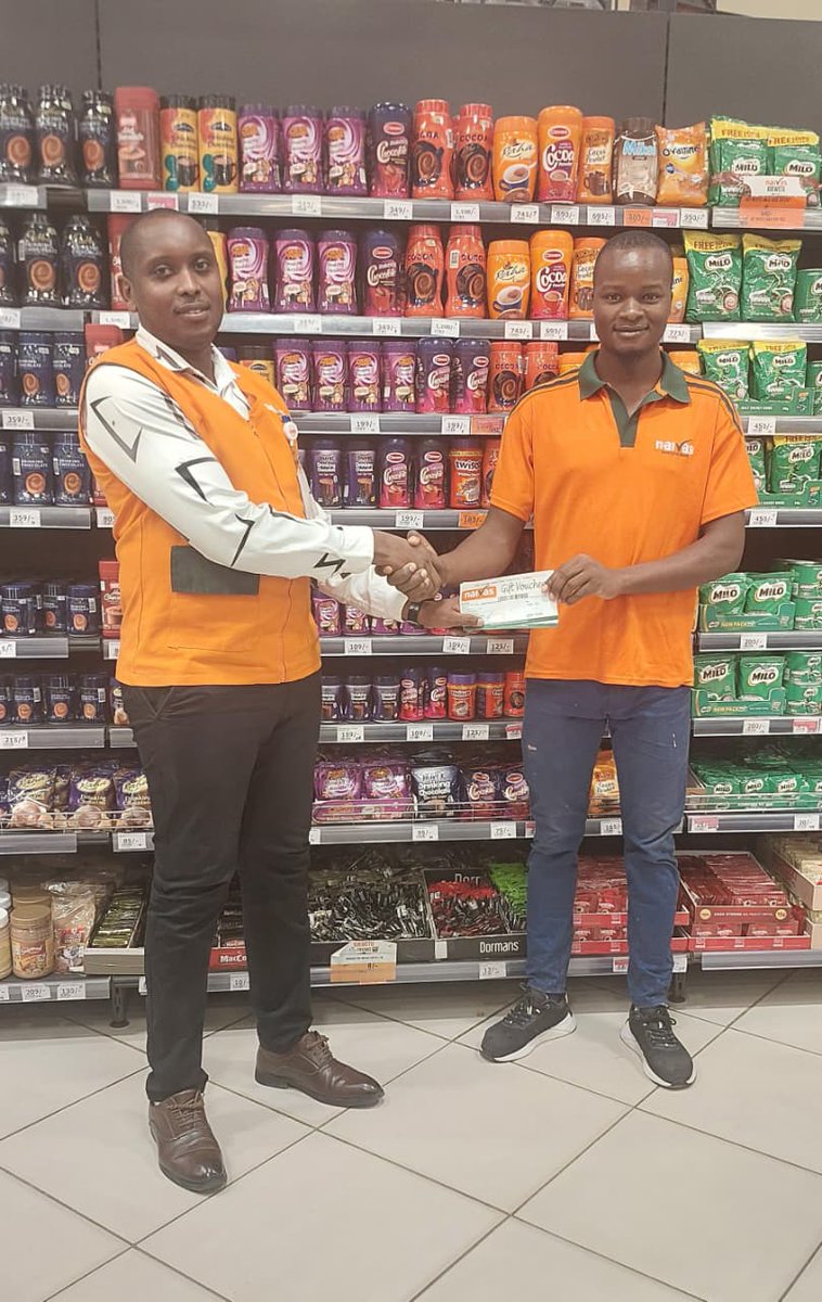naivas_kenya's tweet image. Naivas Bamburi oyeee👌

Mnaona vile shopping at Naivas is the gift that keeps on giving? ☺️

Shout out to today’s winners representing Bamburi. Thanks for shopping with us!

Could you be the next winner? Only one way to find out 😌

#NaivasAt35 #NaivasKrisiKikwetu #35YearsOfDeals