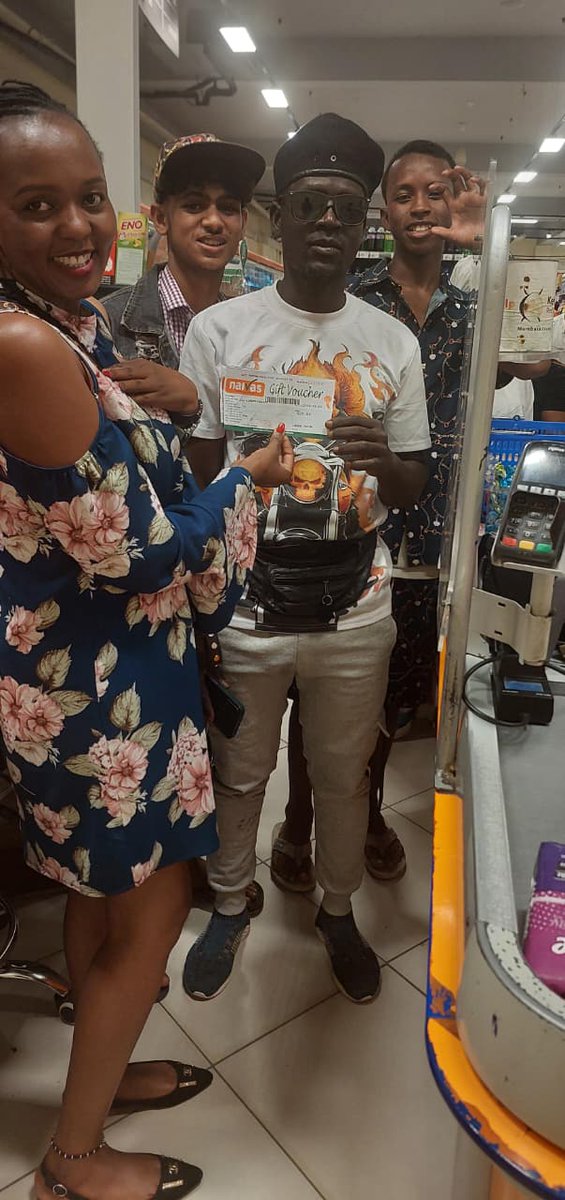 naivas_kenya's tweet image. Naivas Bamburi oyeee👌

Mnaona vile shopping at Naivas is the gift that keeps on giving? ☺️

Shout out to today’s winners representing Bamburi. Thanks for shopping with us!

Could you be the next winner? Only one way to find out 😌

#NaivasAt35 #NaivasKrisiKikwetu #35YearsOfDeals