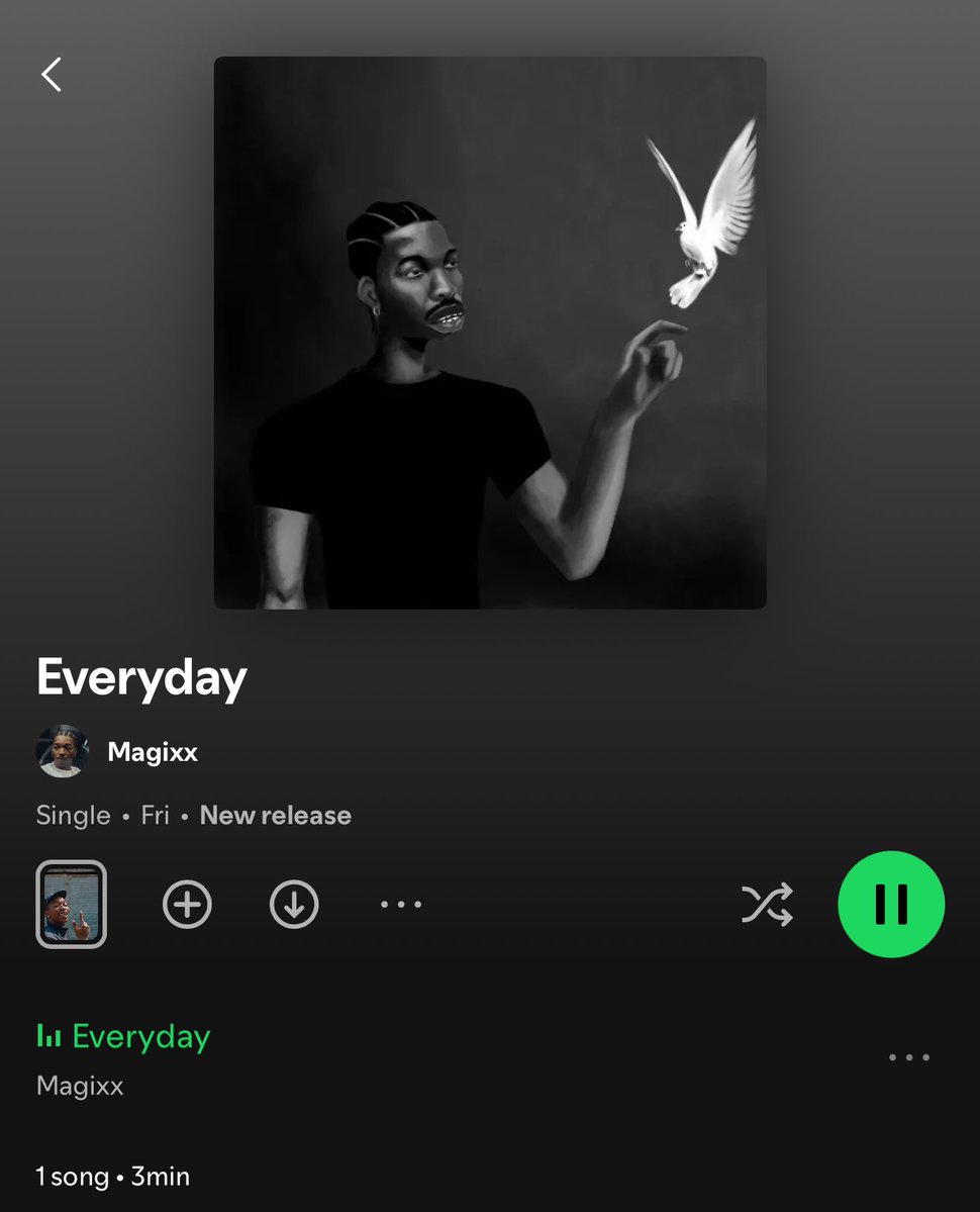 Iam_Magixx's tweet image. Listen to my brand new song today.