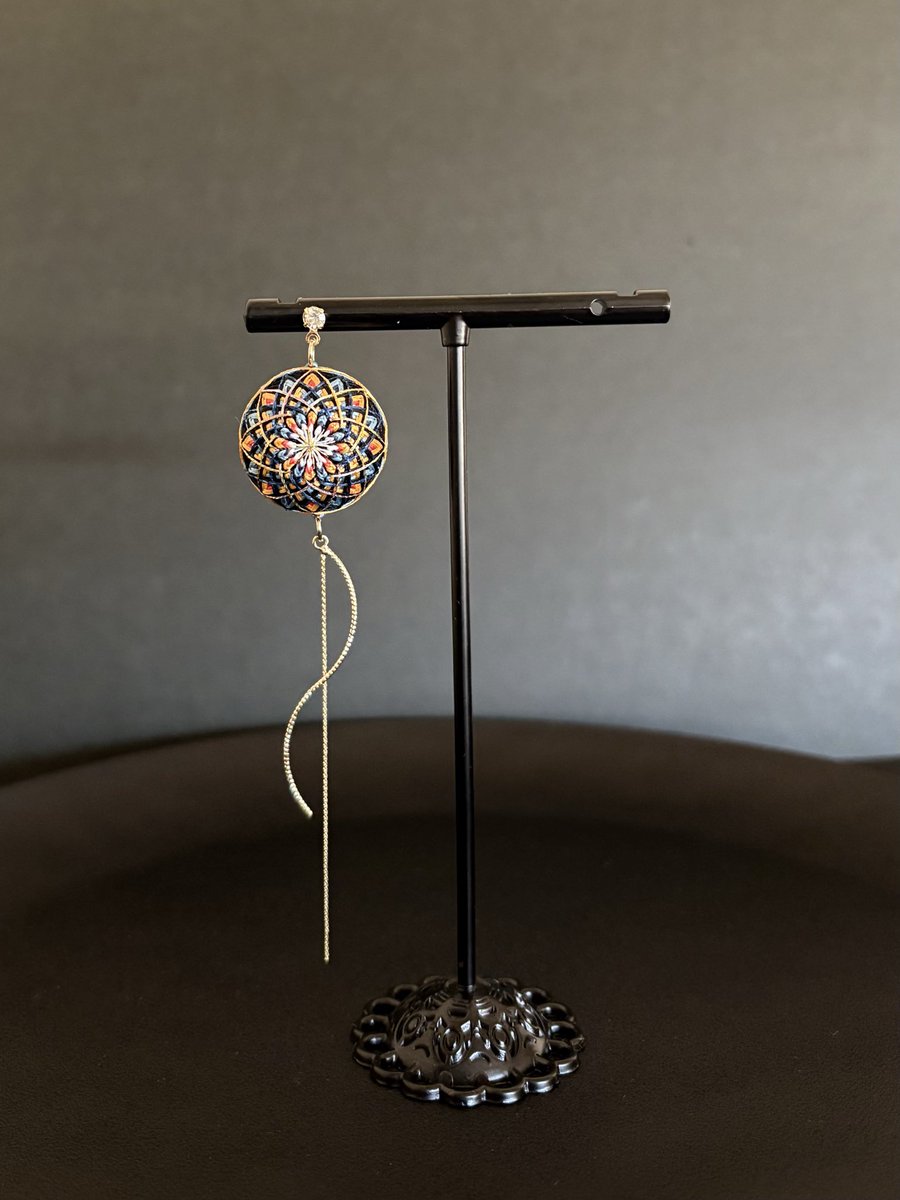 夜をまとう、手のひらの宇宙🌙

creema.jp/item/20003136/…