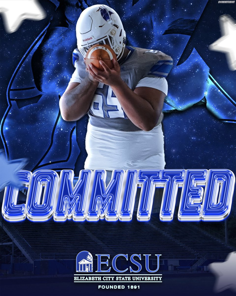 AshfordZahmir's tweet photo. After a great OV this past weekend and conversations with coaches players and future teammates I’m proud to say that I am 100% committed to ECSU @CoachAJ_Jones @CommitCircuit @ECSUVikingFBall #vikingpride https://t.co/bSCKzzb4yt