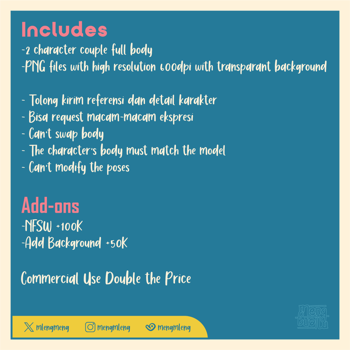 mengmleng | VGen Open Commission tweet media