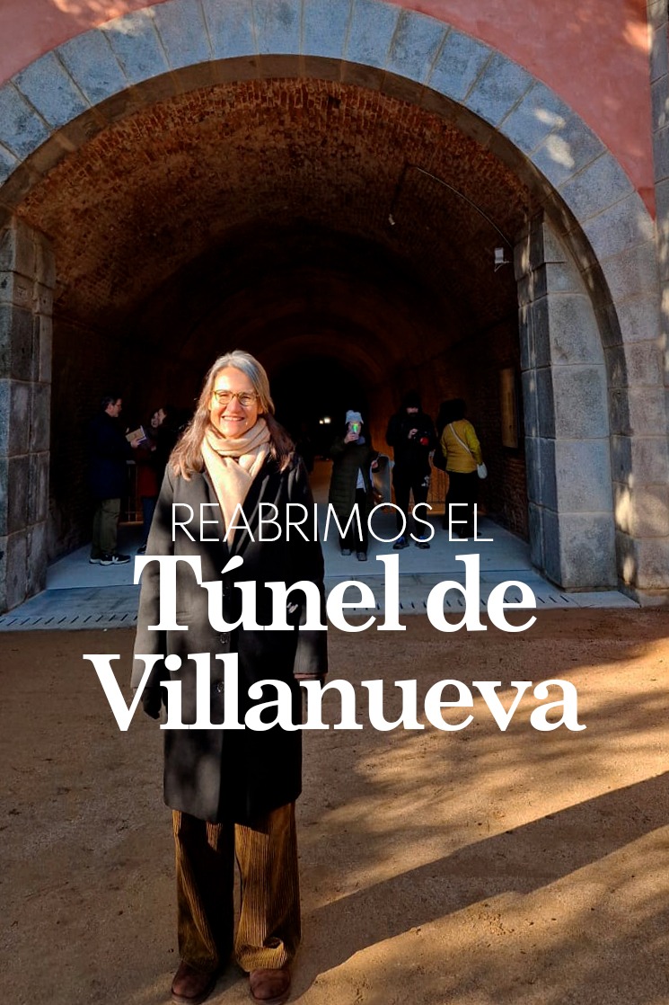 Reabrimos el Túnel de Villanueva️🍃🕳️

Se trata de una infraestructura histórica, proyectada a comienzos del s.XIX por Juan de Villanueva por encargo de José Bonaparte, que quería contar con una conexión privada entre el Palacio Real y la Casa de Campo
▶️bit.ly/DirectoVillanu…