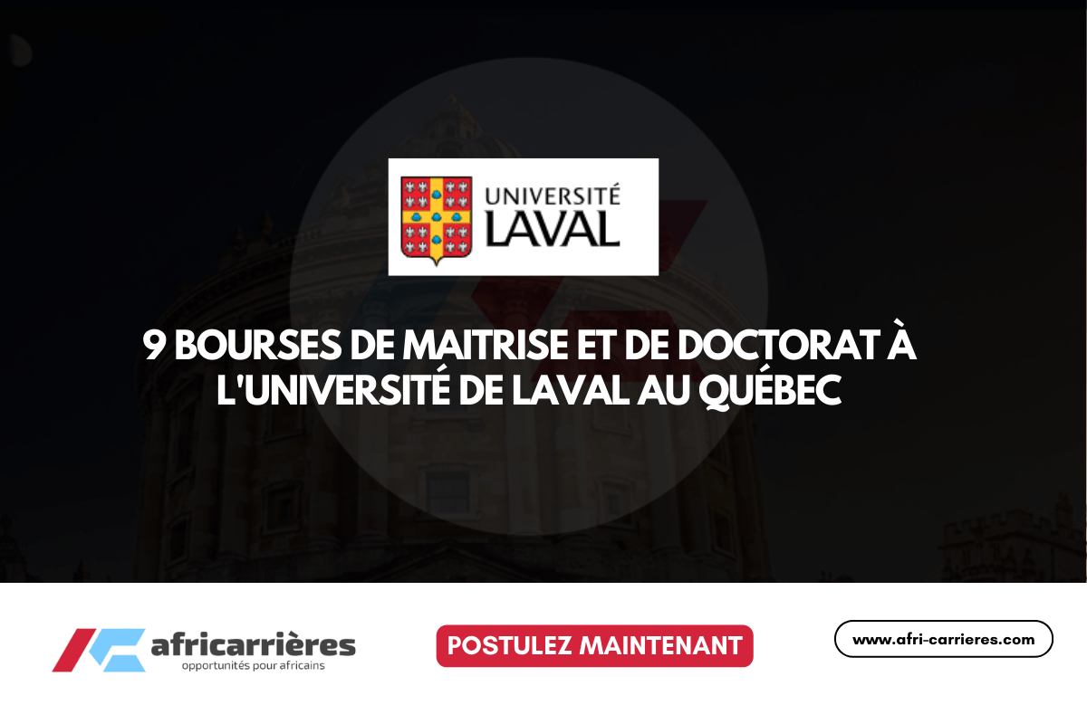 9 Bourses de Maitrise et de Doctorat à L'Université de Laval au Québec 2026 - wp.me/pcZSwe-3dH?utm… - L'Université de Laval au Québec lance les admissions à 9 Bourses de Maitrise et de Doctorat,