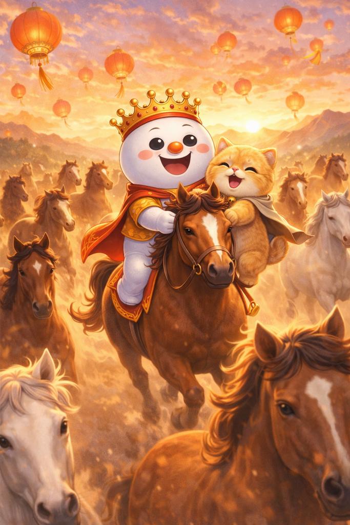 Year of the Horse — strength, speed, endurance.
MIXUE and the community are moving together. 🐎❄️👑