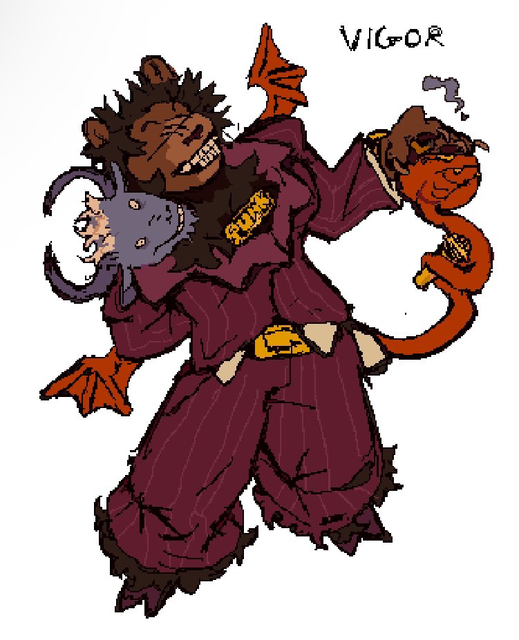 gatoredstuff's tweet image. (OC) Boss Monsters Bunch #3