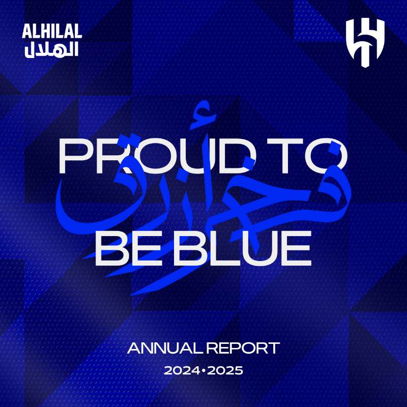 Alhilal_EN's tweet photo. Al-Hilal Annual Report 2024/25 📑

A season that delivers. An impact that lasts 💙