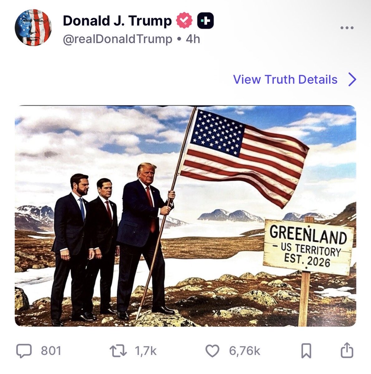 El mundo se dividió en tres grandes regiones y estamos de lado correcto de la historía !