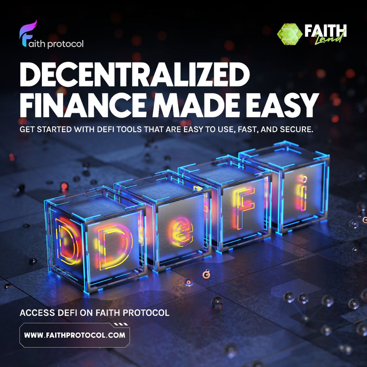 KFaith43239's tweet photo. Faith Protocol makes DeFi simple, secure, and powerful — no confusion, just control.

Start today at https://t.co/dv1R3FlJCs

#FaithProtocol #DeFiMadeSimple #Web3Finance #DecentralizedFuture #CryptoTools #SecureDeFi #BlockchainAccess #FaithEcosystem #CryptoForAll #DeFiJourney https://t.co/uNHSe4bMPo
