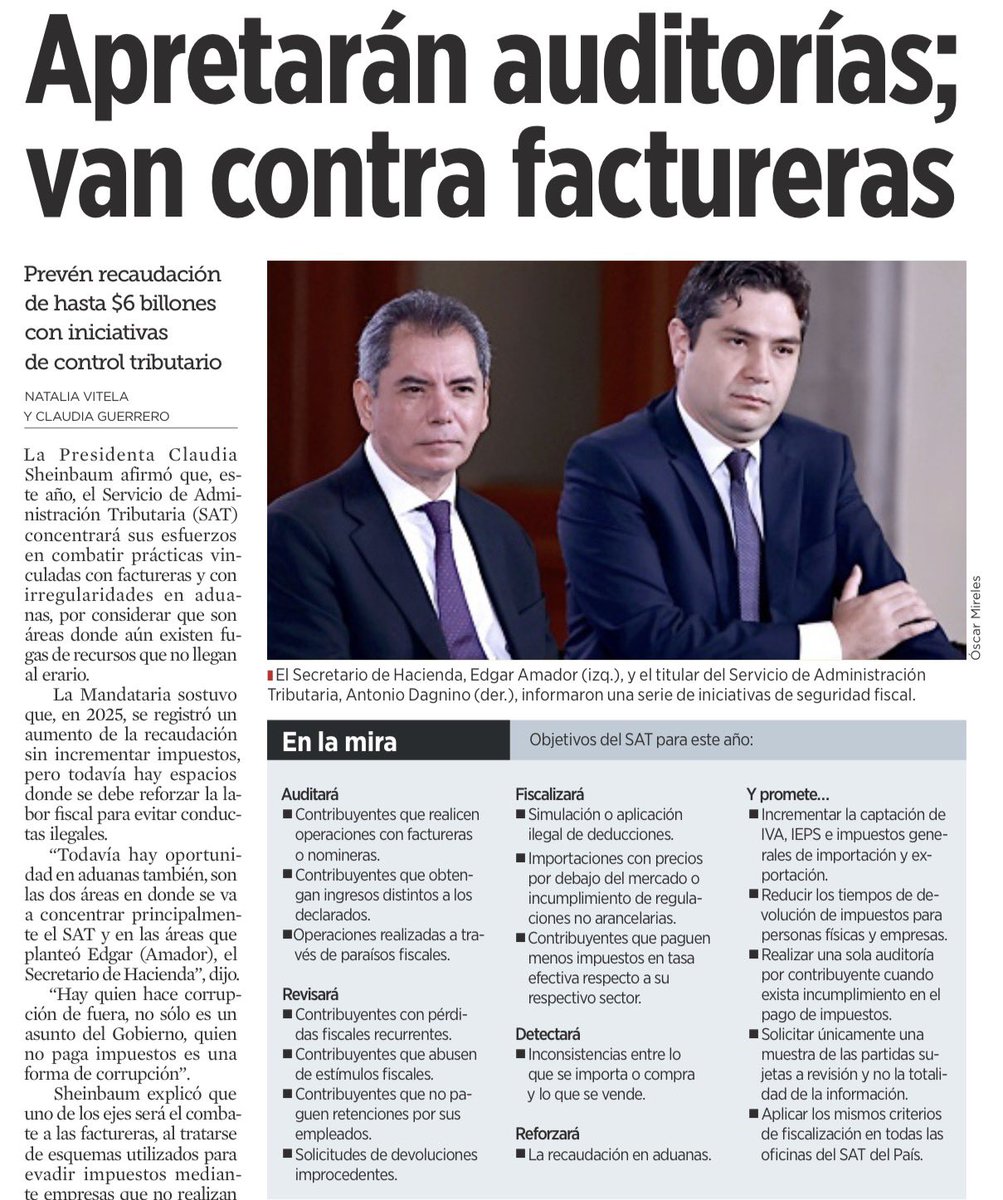 No es solo que el <a href="/SATMX/">SATMX</a> “apriete auditorías”. Es el nuevo tablero completo. Auditorías quirúrgicas, una sola visita, partidas seleccionadas, expedientes armados desde antes. Ya no llegan a preguntar: llegan a cerrar. Y eso ocurre justo cuando el amparo pierde dientes y la