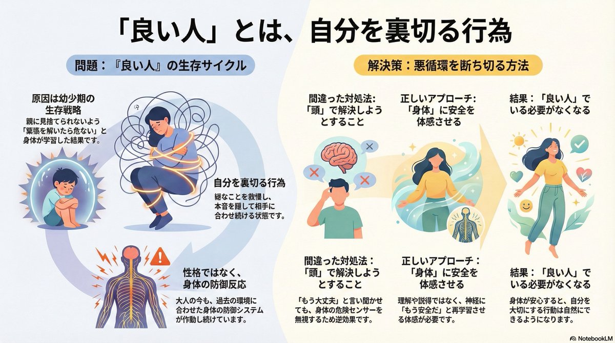 【感情を感じることは、健全な精神にとって生命線】

逆に言えば、
感情を感じられなくなった時、
人は健全ではいられなくなる。

これは感覚の話ではなく、
人間の仕組みの話なのです。

文中で、マズローはこう言っています。

人が「自分の本性に逆らう」
つまり、