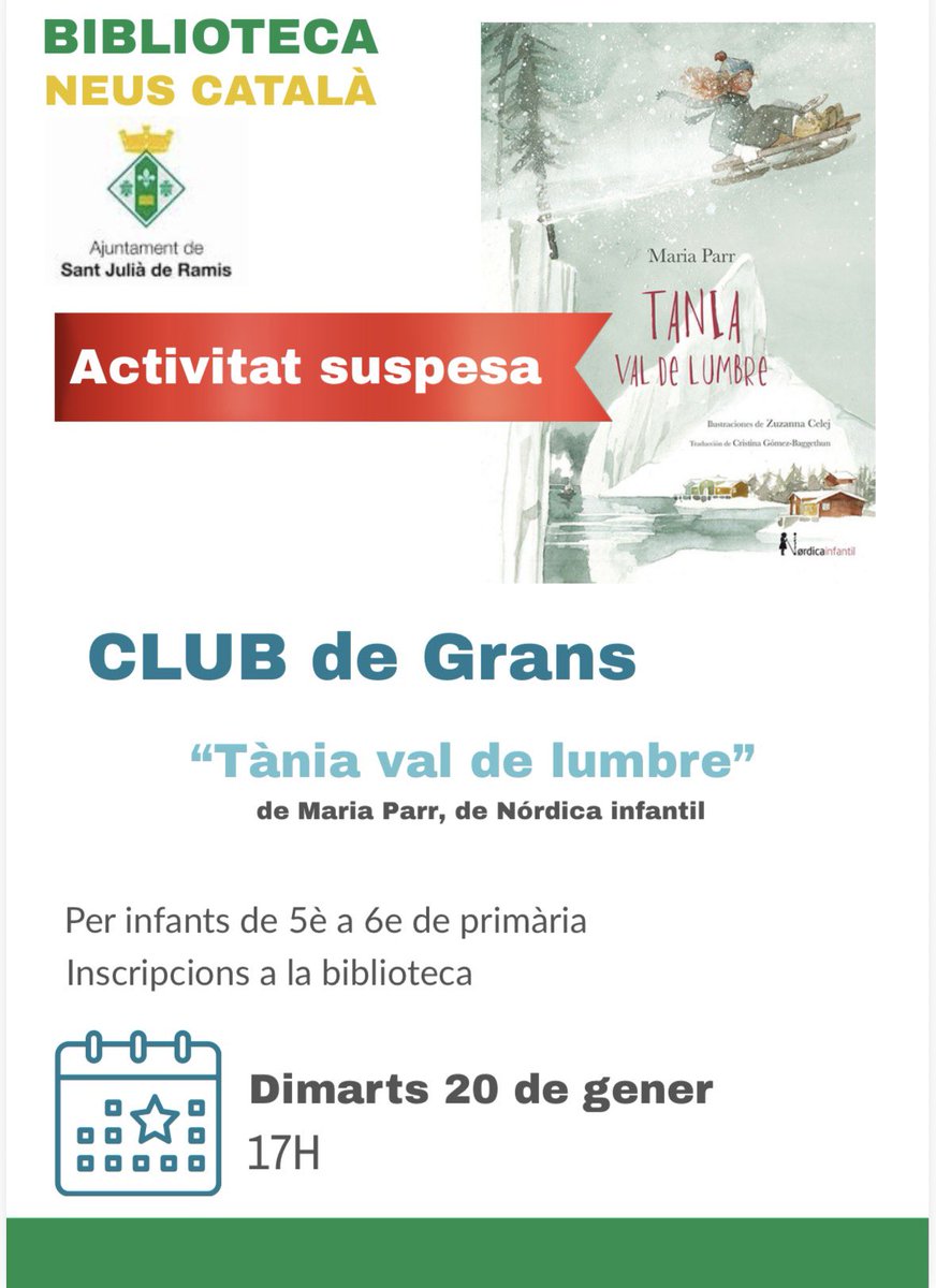 Biblioteca Municipal Neus Català tweet media