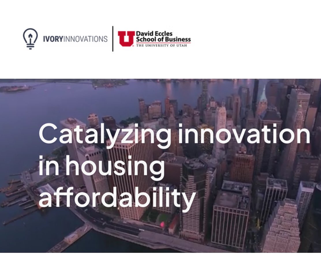📣Hapi Homes has been nominated for the 2026 Ivory Prize for Housing Affordability.

The prize is administered by Ivory Innovations at the <a href="/UUtah/">University of Utah</a> which evaluates and supports scalable solutions that reduce the cost of housing delivery.

#affordablehousing