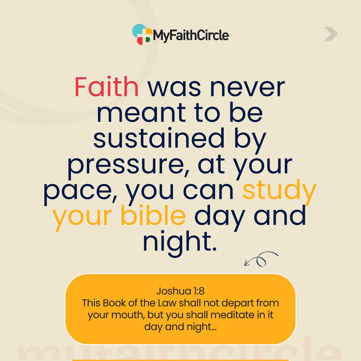 myfaithcircle's tweet photo. Many believers attempt to build godly habits through self-effort, forgetting that faith, not pressure, is what sustains consistency. https://t.co/zereGsKoFw