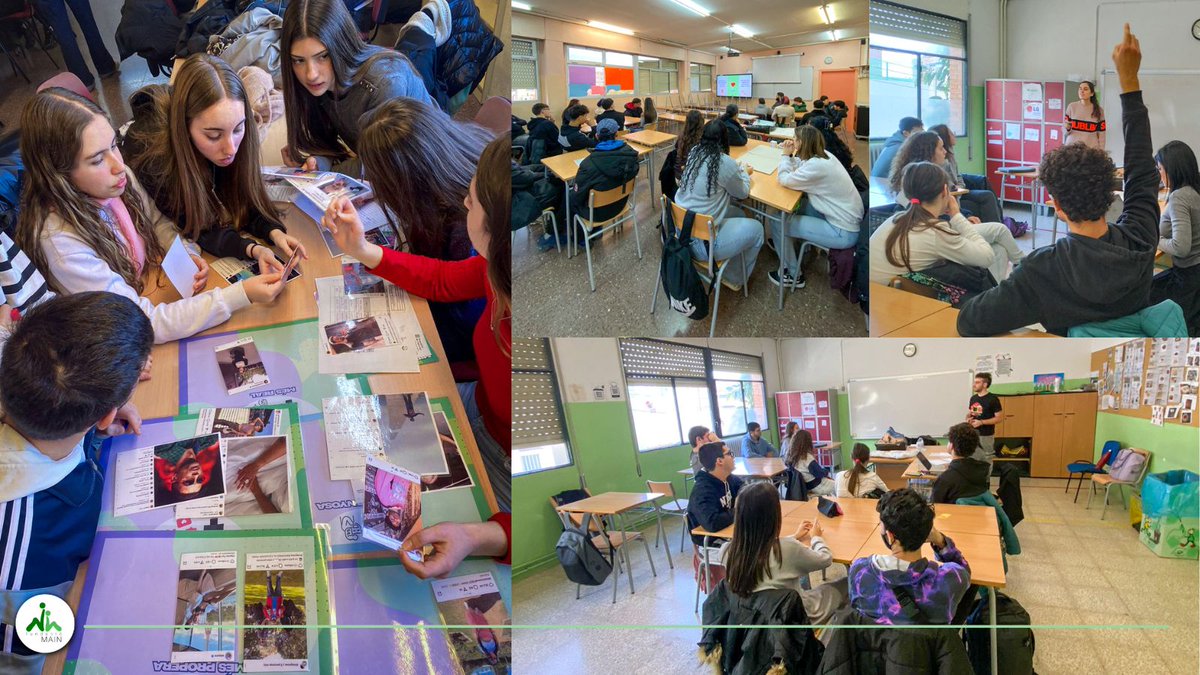 En marxa els tallers "Aixi ens veieu, així som!" del projecte Edat i Drets, adreçat a l'alumnat d'educació postobligatòria, i que ofereixeixen un espai de reflexió i debat sobre identitat i estereotips que envolten als joves.
#FundacioMain #GenerantOportunitats