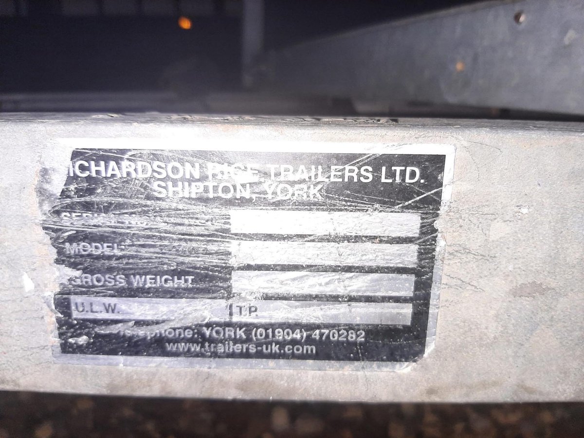 TVP_RuralCrime's tweet photo. Buying a trailer? 

Always use a reputable dealer and get proof of purchase 🧾

Check the VIN plate for tampering or inconsistencies 🧐 If it looks like these in our pics, walk away! 

Check the VIN online, we recommend @TER_Europe 

For caravans, check them with @CRiSDatabase https://t.co/kMK2dPSBCD