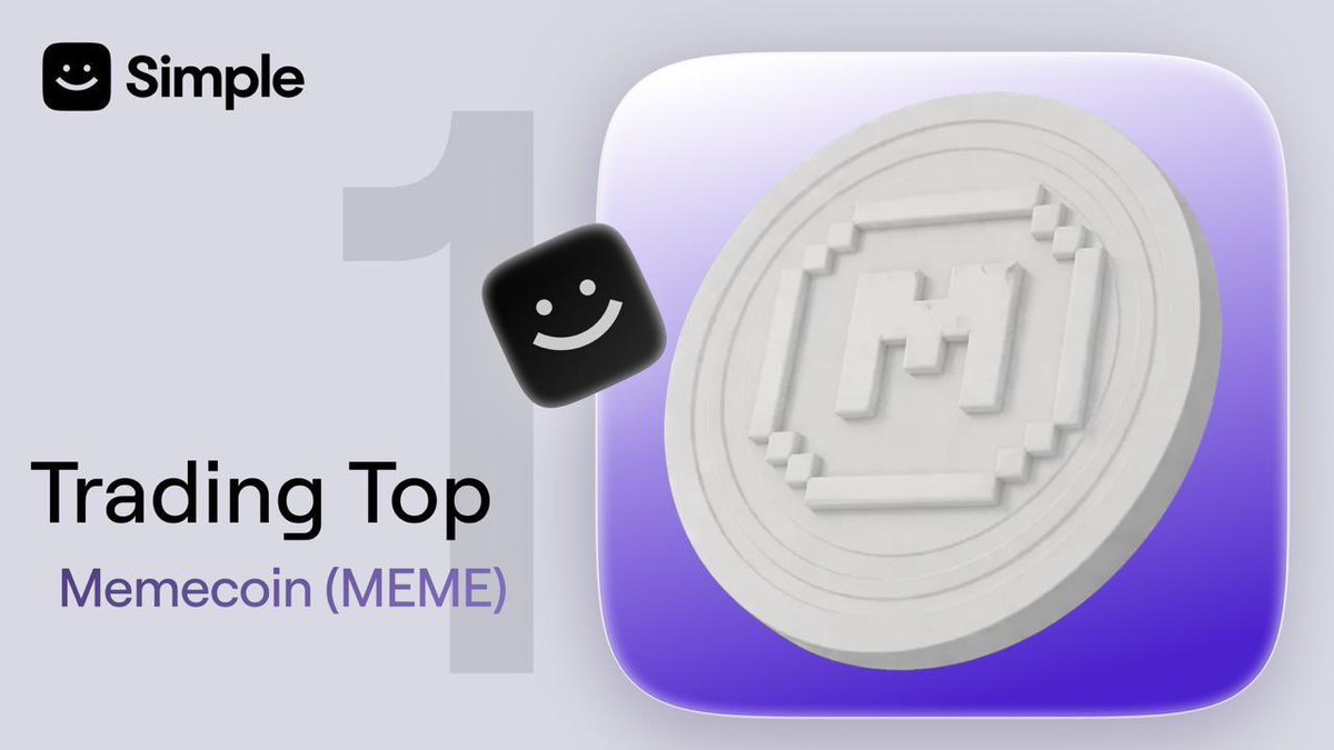 TRENDING TOP 1️⃣ Symbol: $MEME Name: Memecoin Description: Memecoin is a  culture-driven token created by Memeland, the Web3 arm of 9GAG. It has no  complex utility roadmap and leans fully into meme