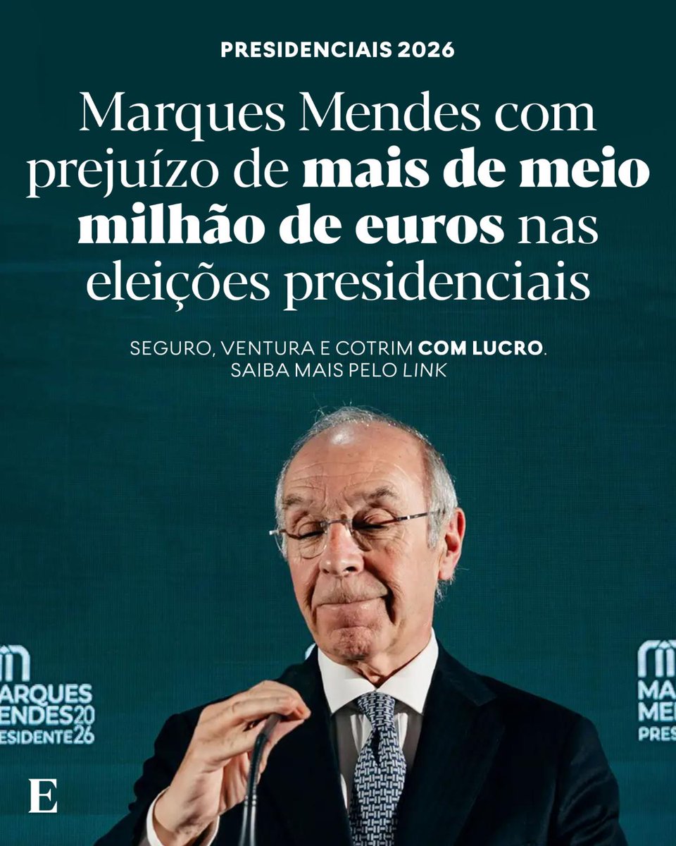 expresso's tweet image. O impacto nas contas finais das campanhas não é igual para todos. Saiba mais: expresso.pt/politica/eleic…

📷 José Fonseca Fernandes