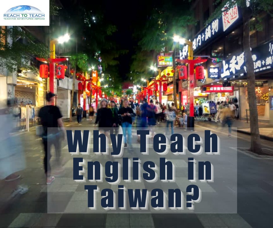 Why should you take a year to #TeachInTaiwan? Friendly people, ancient temples, modern cities, bustling night markets; gorgeous hiking spots and  beaches are just a small part of the unique lifestyle in #Taiwan. Learn more: reachtoteachrecruiting.com/teach-english-…

#ReachToTeach #TeachAbroad