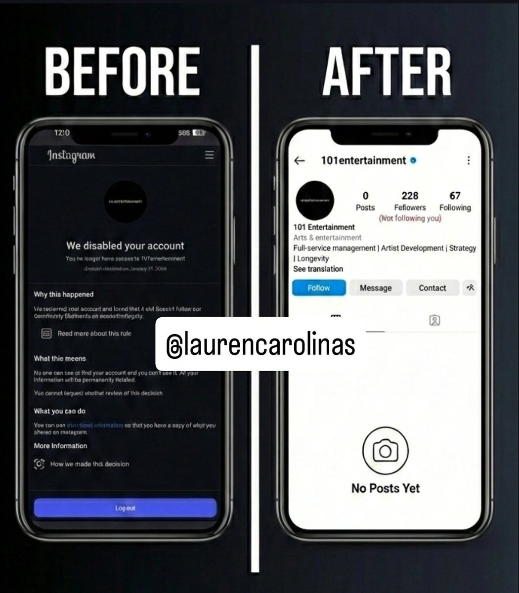 Another disabled instagram account successfully got recovered🎉

Type: Account integrity