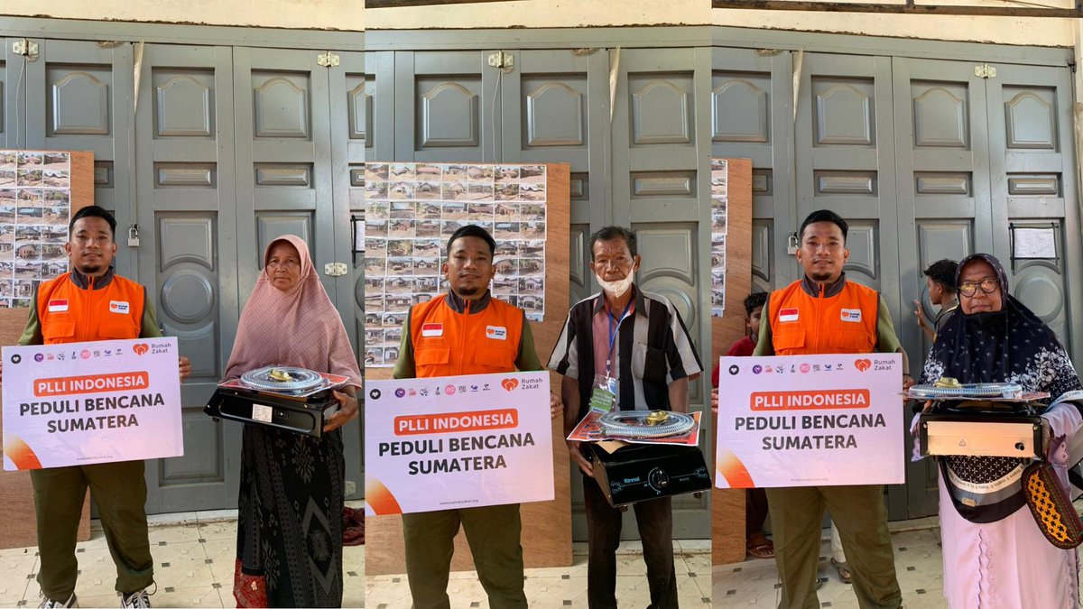 silvervenus_'s tweet image. [UPDATE]

Pada hari Kamis, 15 Januari 2026 telah dilakukan penyaluran bantuan Perlengkapan Dapur bagi Warga Desa Meunasah Raya, Kec. Meurah Dua, Kab. Pidie Jaya, Aceh oleh tim relawan @rumahzakat

Terima kasih banyak untuk bantuan dari PLLI dan Rumah Zakat🤍🧡