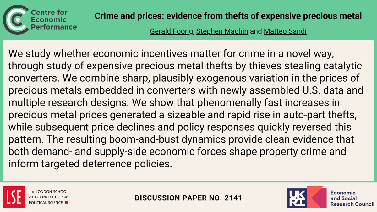 Centre for Economic Performance tweet media