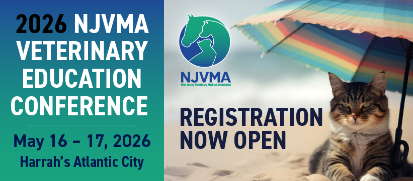 NJVMA's tweet photo. ⏰ Early Bird Registration is OPEN!
Save on the NJVMA #VEC2026 —2 days of top-tier CE, expert speakers &amp; networking for the whole vet team.

Register now before rates go up: https://t.co/4TAfexH6FI
View the full conference details at https://t.co/IOIfUgmDBg https://t.co/3wgBzbChdb