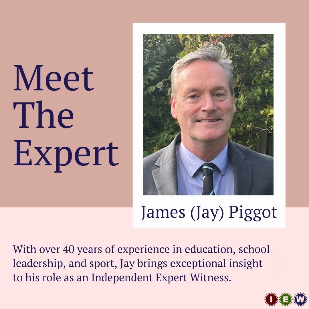 IEWofficial's tweet photo. Meet the Expert: Jay Piggot

With over 40 years of experience in education, school leadership, and sport, Jay Piggot brings exceptional insight to his role as an Independent Expert Witness.

Contact us on 0117 986 2194 or at enquiries@iew.org.uk.

#MeetTheExpert https://t.co/AQZkjQsCDo