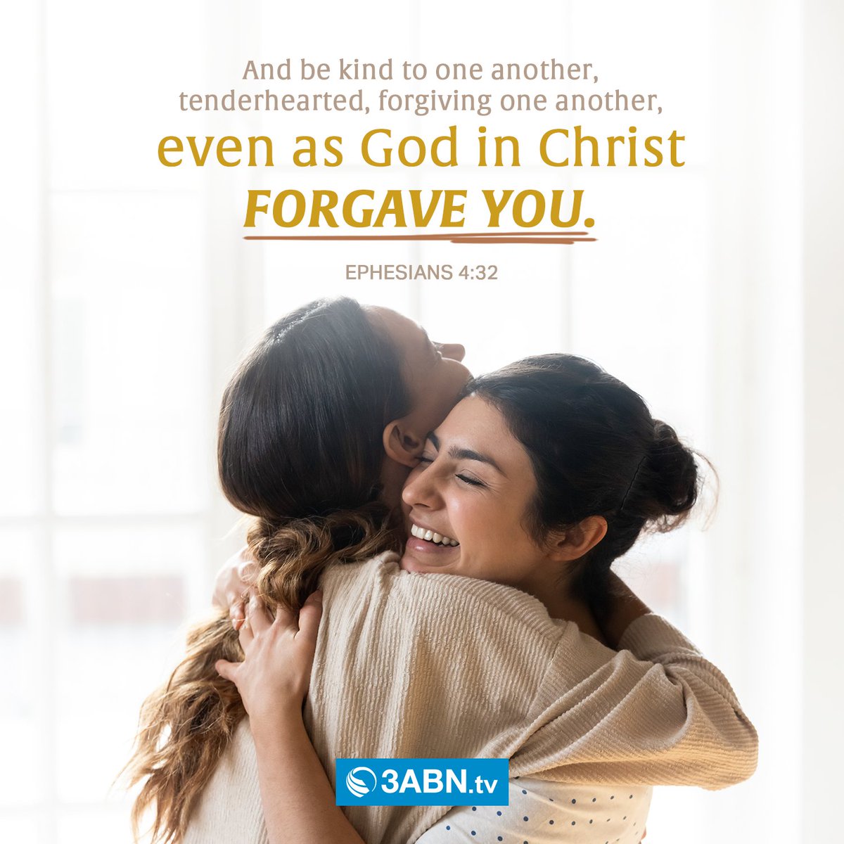3abn's tweet image. EPHESIANS 4:32