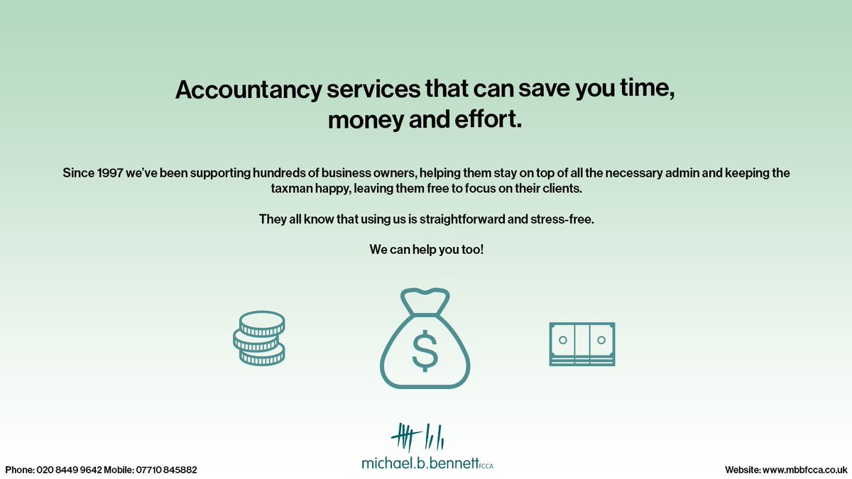 mbbfcca's tweet photo. Contact us to see how we can help you save time and money! #accountant #accountancy #tax #taxadvisor #taxreturn #vat #payroll #bookkeeping #MTD #businessplan #companyformation #payroll https://t.co/WmXZCwu8lO