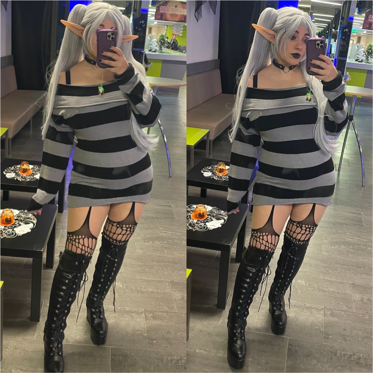 Interested in Goth Frieren anyone? 🖤

#frieren #cosplay