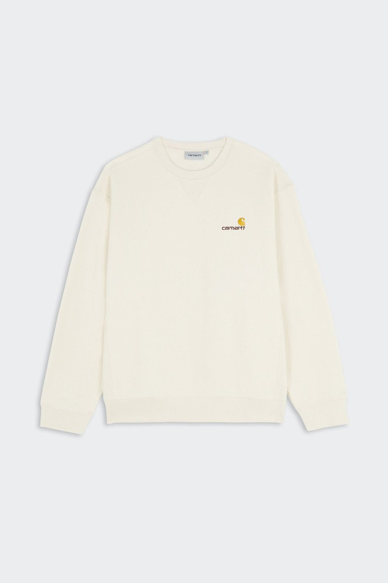 StreetFinderrr's tweet photo. Un petit sweat à col rond Carhartt qui passe avec tout. À 45€ au lieu de 90€ (-50%) ! 🌊

👉 https://t.co/y2Xst1UrEN

#Carhartt #Streetwear https://t.co/mfEaKw3j0q