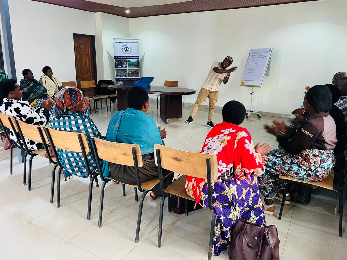 and_pdd's tweet photo. Today,we delivered savings training &amp; distributed toolkits to 20 Village Savings and Loan Associations leaders initiated in Kinyababa Sector, @BureraDistrict under Conservation Agriculture Plus project, this will enhance financial literacy, and drive community development. https://t.co/qwjrlC7zny