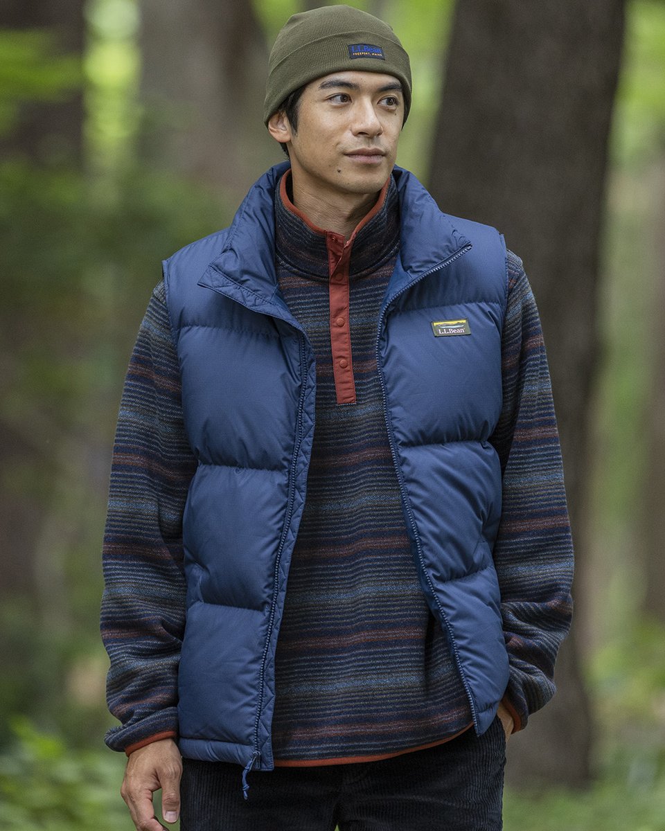 暖かさとスタイルを両立した「マウンテン・クラシック・ダウン・ベスト