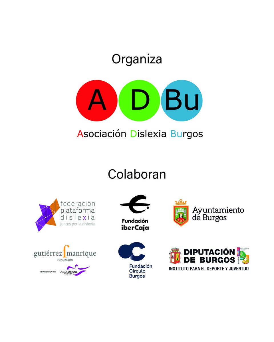 Presentamos I JORNADA DISLEXIA Y OTRAS DEA "Tecnología y bienestar emocional" organizada Asociación Dislexia Burgos (ADBu), con ponentes y ponencias de máxima calidad e interés.

¡Desliza y descubre!

¡Os esperamos!
Aforo limitado, requiere inscripción: forms.gle/iNJtM1UjCPpGao…