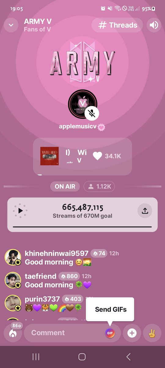 <a href="/KTHIndonesia/">Taehyung Indonesia 🇮🇩</a> Stream for Taehyung 💜