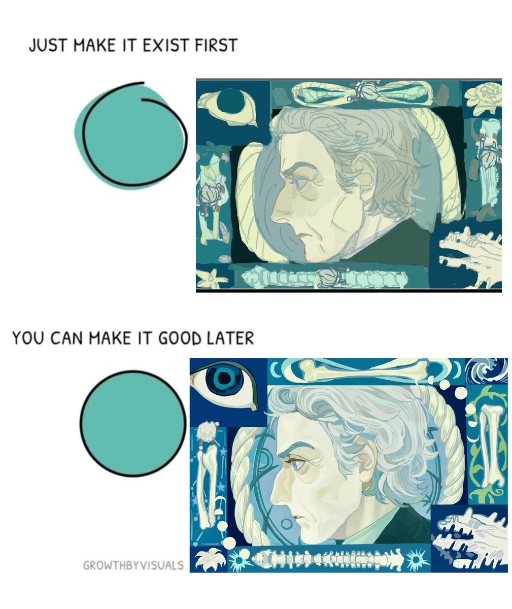 axlhj0422's tweet image. Just draw boldly. If you make a mistake, cover it up with grandeur